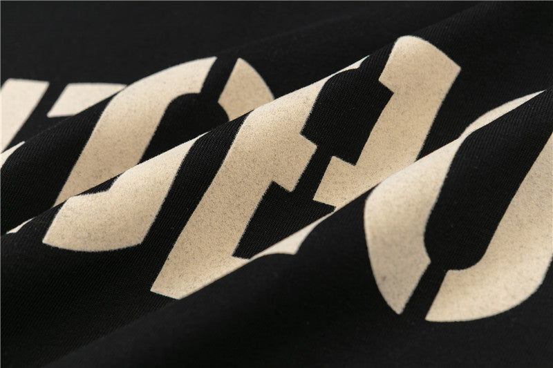 FEAR OF GOD ESSENTIALS FGEO Chest Logo Black T‑Shirt