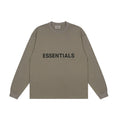 FEAR OF GOD FOG ESSENTIALS Chest Letter Loose Unisex Long Sleeve Tee