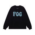 Fear of God FOG ESSENTIALS Foam Letter Print Loose Long Sleeve Tee