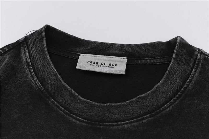 FEAR OF GOD ESSENTIALS Angel Scene Vintage Wash Graphic T‑Shirt