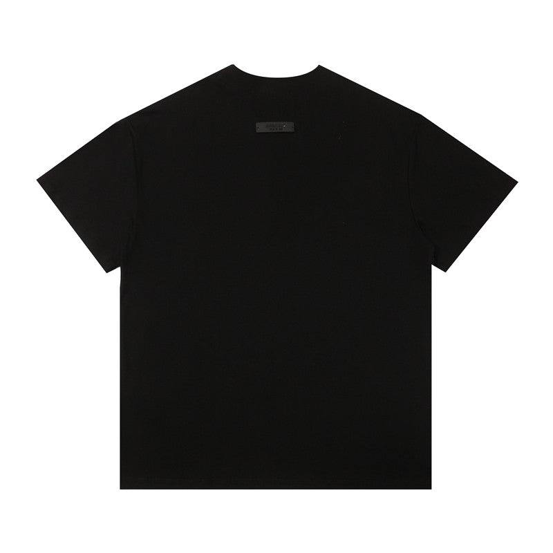 FEAR OF GOD ESSENTIALS American High‑Street Letter Print Loose Short Sleeve T‑Shirt