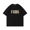 FEAR OF GOD ESSENTIALS FGEO Chest Logo Black T‑Shirt