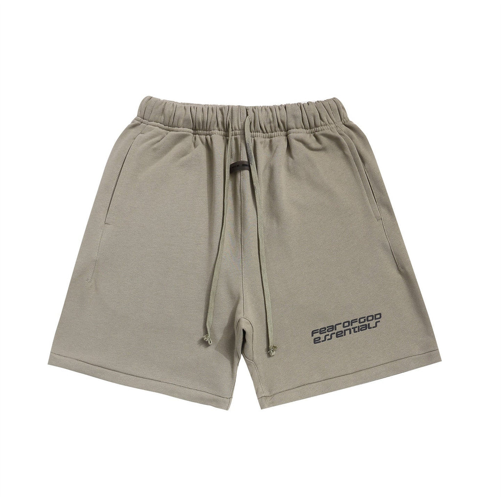 FEAR OF GOD FOG ESSENTIALS New American High‑Street Loose Men’s Casual Shorts