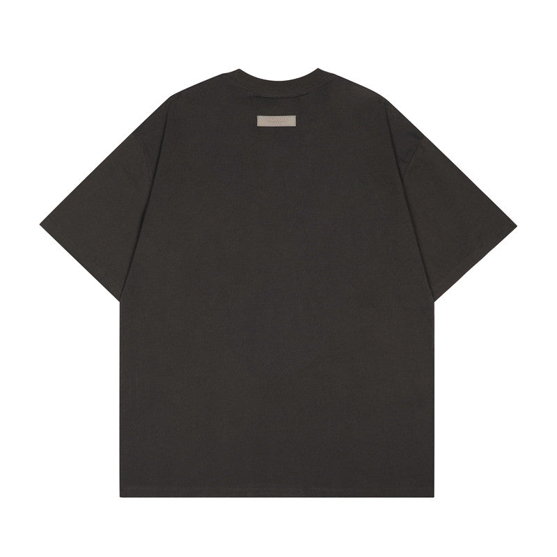 FEAR OF GOD ESSENTIALS 1977 Loose Unisex Couple Short Sleeve T‑Shirt