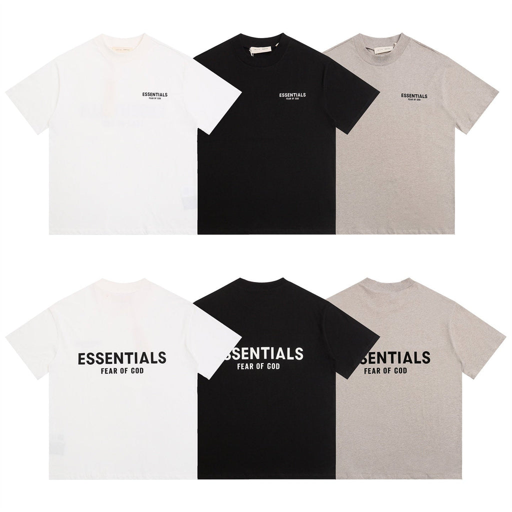 FEAR OF GOD FOG ESSENTIALS Back Letter Loose Tee Unisex