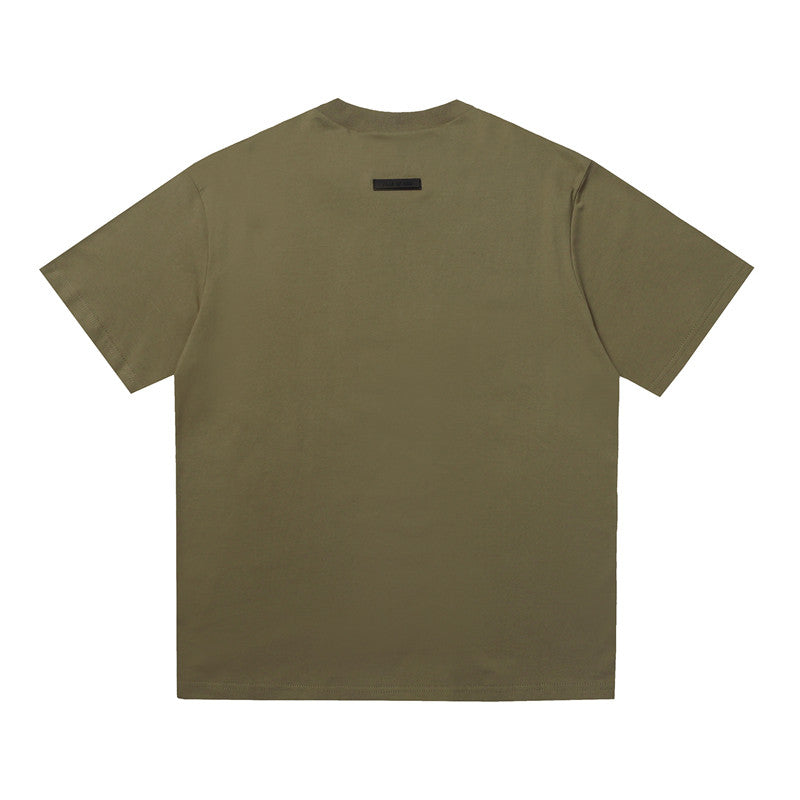 FEAR OF GOD ESSENTIALS Season 9 American High‑Street Loose Short Sleeve T‑Shirt